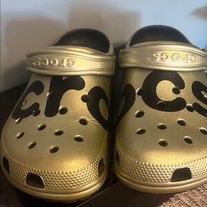 Crocs Gold Clogs